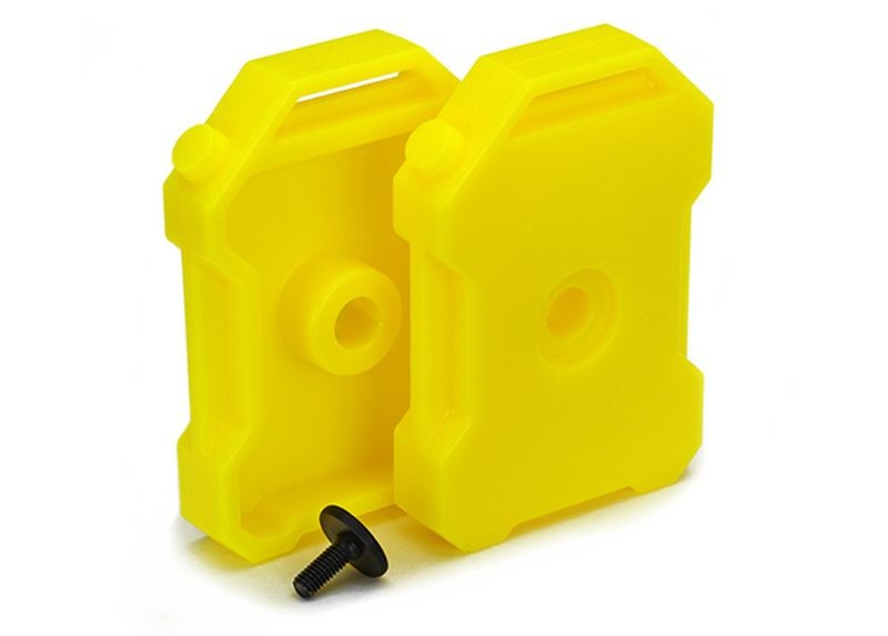 Traxxas Benzin-Kanister (gelb) (2)/ 3x8 FCS (1) 8022A