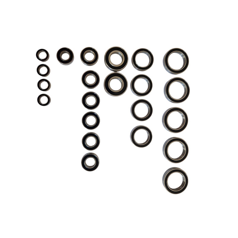 H-SPEED Kugellagersatz mit Gummidichtung, geölt, rostfrei (22) HSPB034