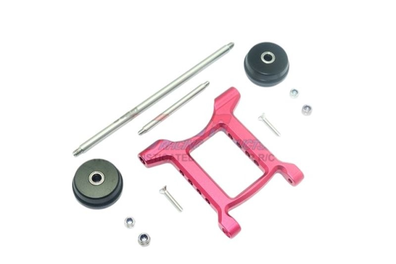 GPM Aluminium Hinteres verstellbares Wheelie rot ARRMA MAB040RR