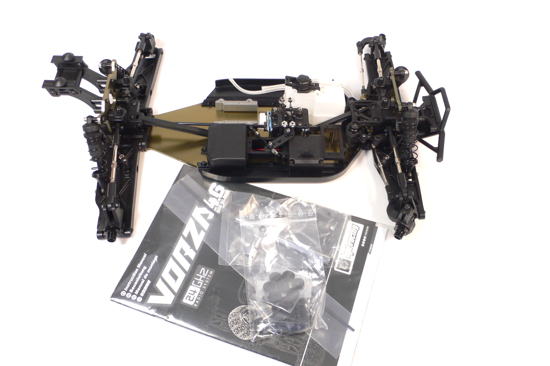 HPI Vorza Truggy Nitro 1/8 Chassis Roller 160180 Ersatzteilspender - Abbildung 3