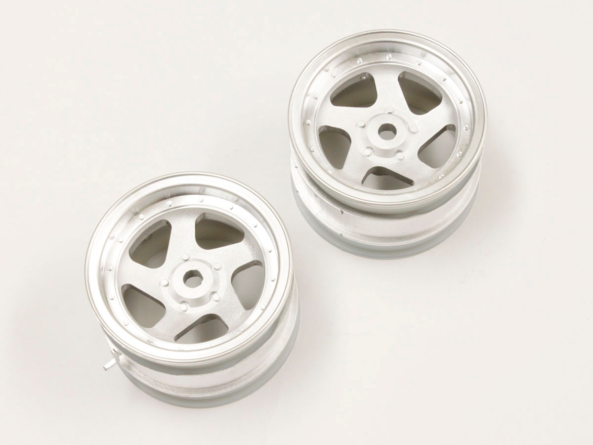 Kyosho FELGEN 5B 43MM. OPTIMA CHROM SATIN (2) OTH244SC