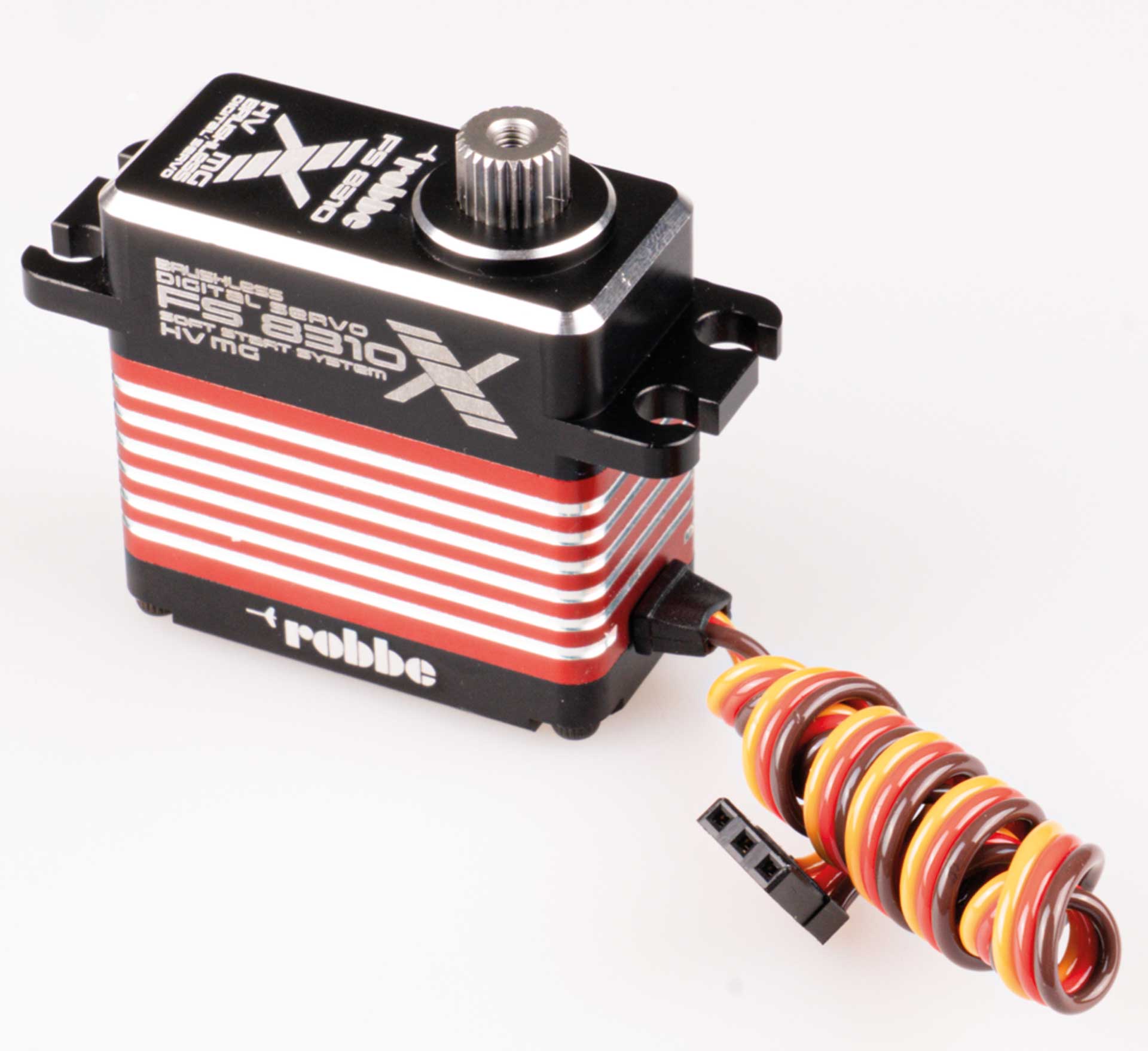 Robbe FS 8310X HV MG Digital Servo Brushless Motor, 8mm Maxx Abtrieb 9140
