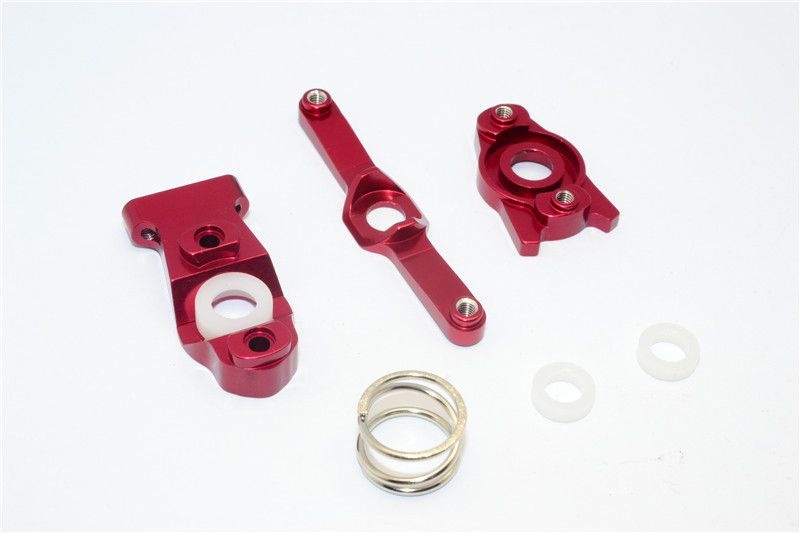 GPM Alu Lenk-Set eloxiert rot Traxxas 1/16 E-Revo