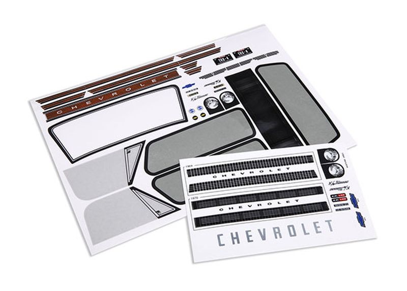 Traxxas Aufkleberbogen Chevrolet Blazer 1969-1970 9113