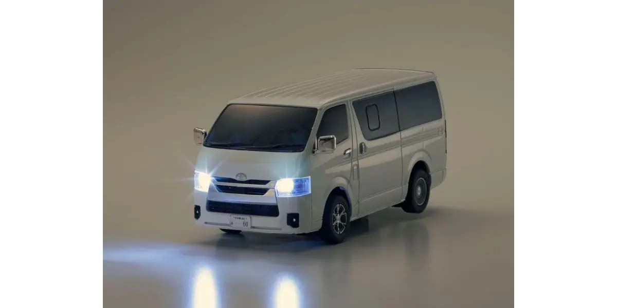 Kyosho First Mini-Z 1:28 Toyota Hi-Ace Super GL WHITE 66609A - Abbildung 6