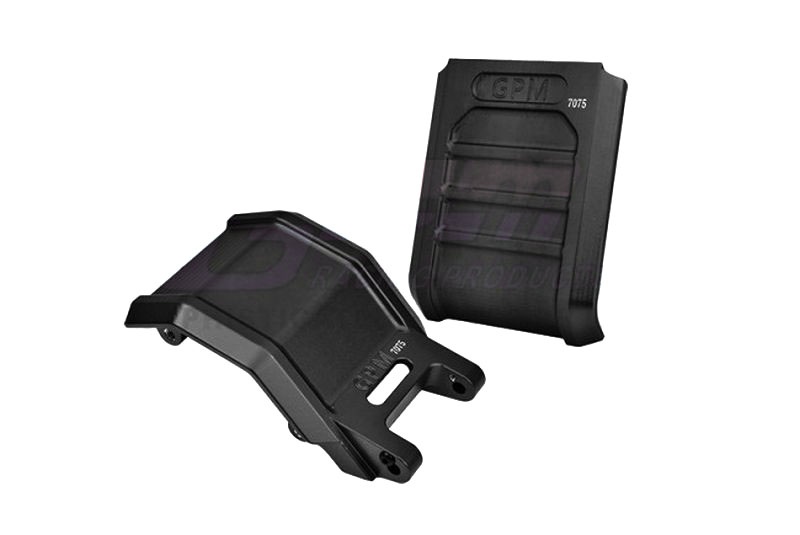 GPM Alu Skid-Platten-Set schwarz  1/4 PROMOTO-MX MOTORCYCLE RTR FXR-LOS06000/6 MX016ABBK