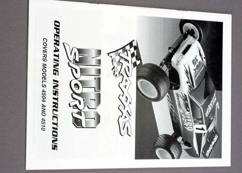 Traxxas OWNER'S MANUAL, NITRO SPORT 4599