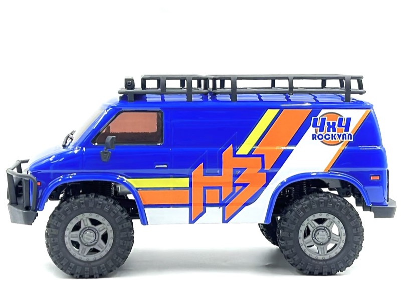 Hobby Plus 1:18 Crawler CR18P EVO-V2 Rock Van blue RTR HBP1810503-BL - Abbildung 3