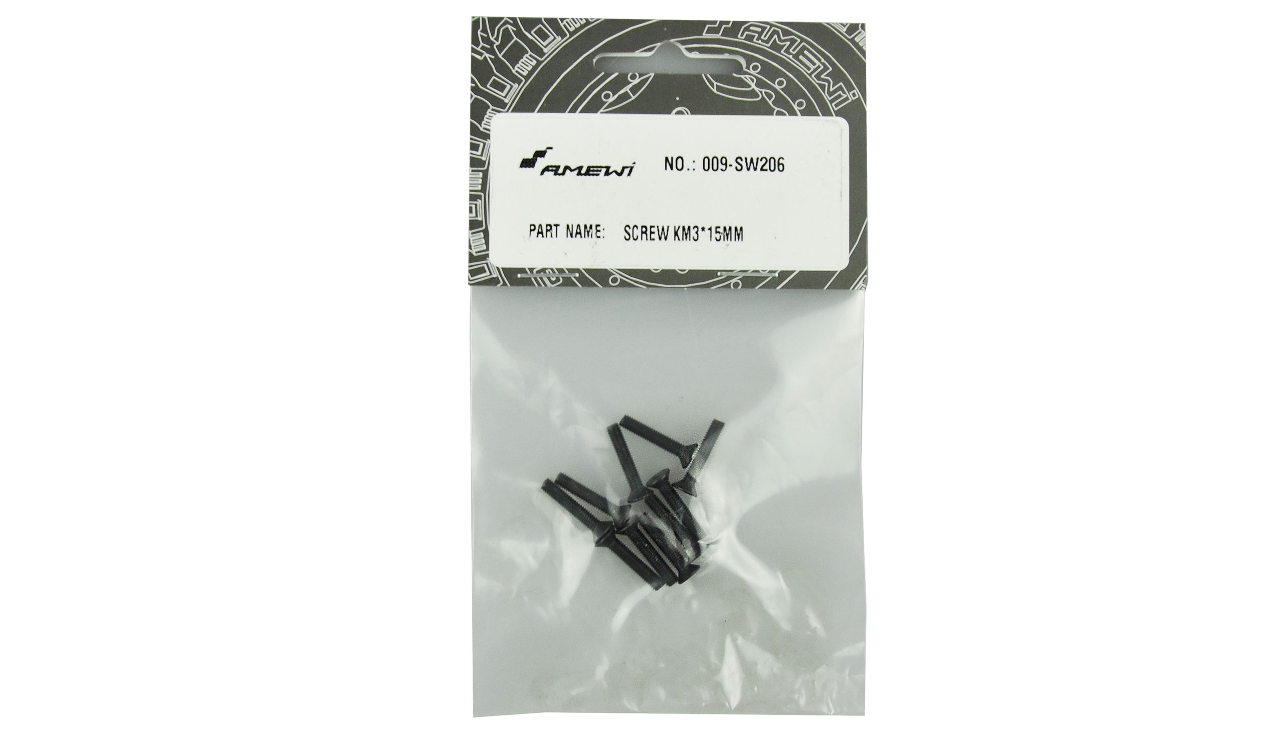Amewi SCREW(KM3X15MM) 10pcs EVO-X 6000 SW206 SW206