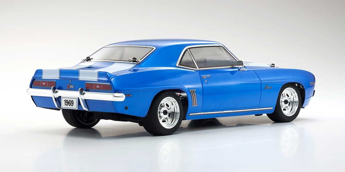 Kyosho FAZER MK2 Chevy Camaro Z28 1969 1:10 Le Mans Blue ReadySet 34418T1C - Abbildung 2