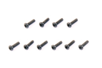 LRP M3x8mm Kreutzschlitz Rundkopfschraube (10Stk.) 124053
