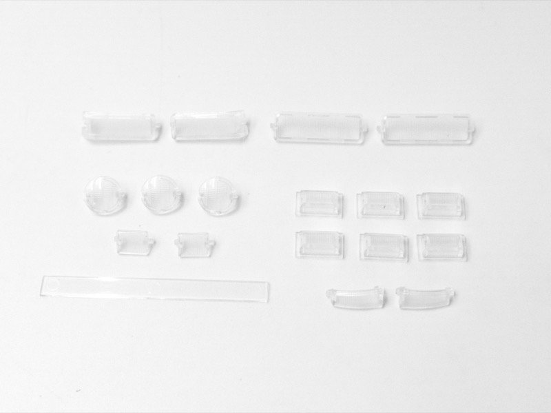 Hobby Plus CR-18P 6X6 Flat Bed Light Lenses 240441