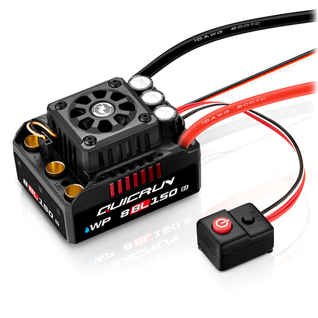 Hobbywing QuicRun WP8BL150 G2 Brushless Regler 150A 3-6s für 1:8 30109003