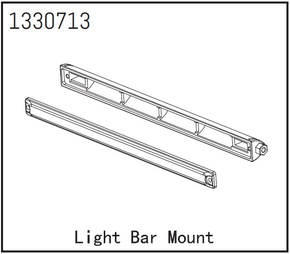 Absima Dachlichtleiste (ohne LEDs) - BronX 1330713