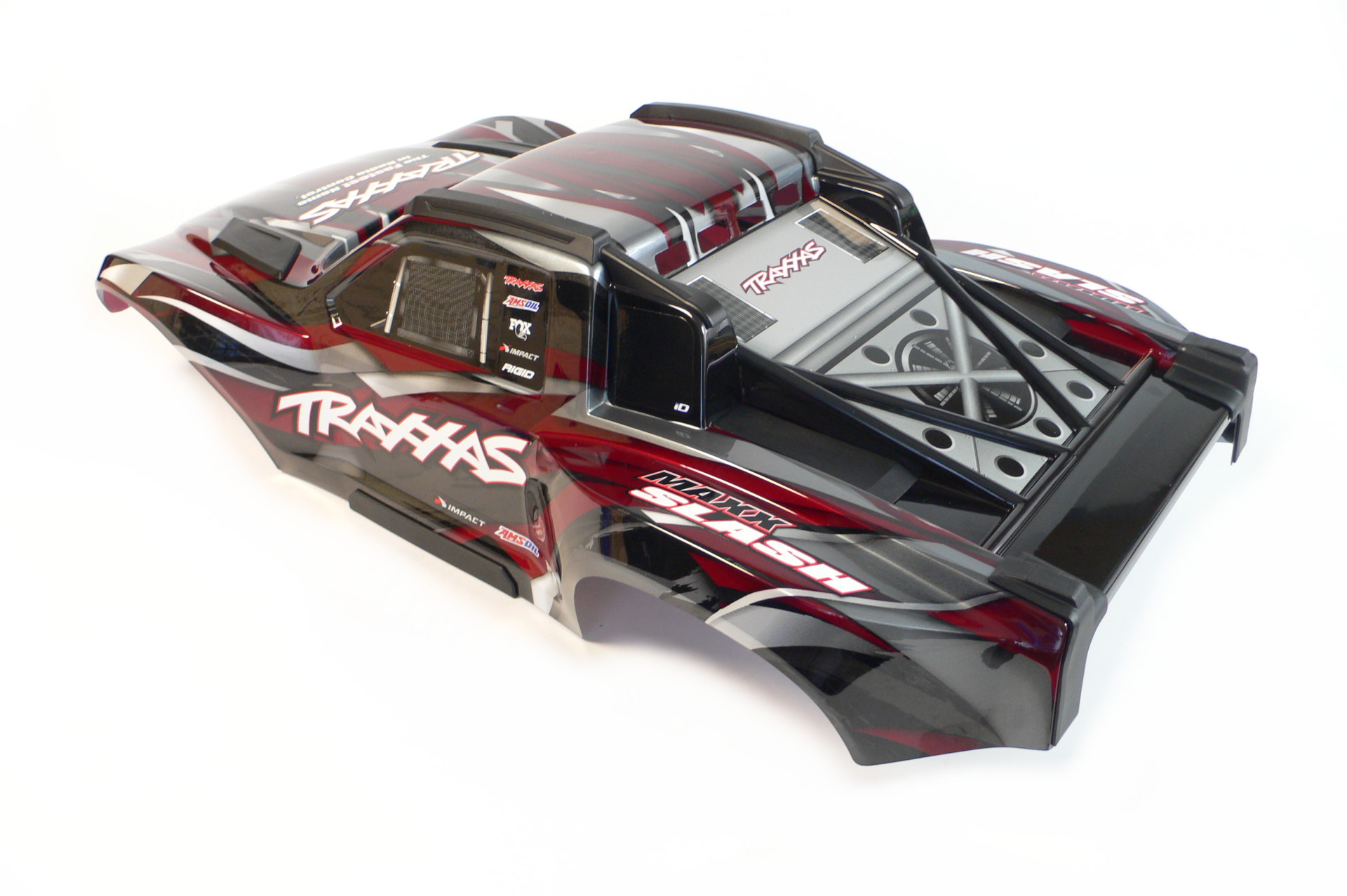 Traxxas Maxx Slash Short Course Truck Clipless Karosserie Rot 1:8 - Abbildung 2