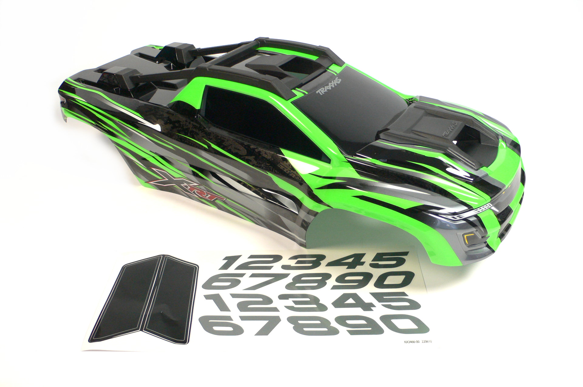 Traxxas XRT Brushless Race Truck Karosserie Grün 1:6 - Abbildung 1