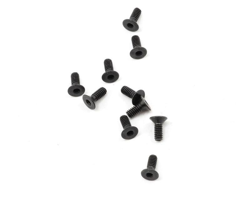 ProTek RC 2x5mm High Strength Flachkopfschrauben (10)  PTK-H-2000