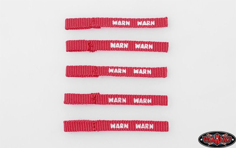 RC4WD Warn Winch Pull Tags Z-S1660