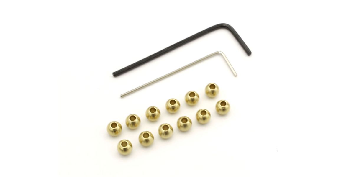 Kyosho Kugelzapfen 4.8mm Mini-Z 4X4 MX01 (12) - Messing MXW007