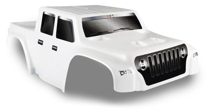 TMT Karo unbreakable weiß inkl. Sticker für TRX XMAXX 8S V3 TMTX8JST-W