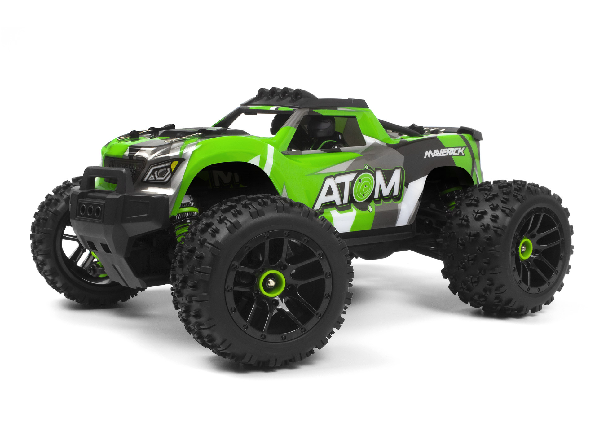 Maverick Atom 1/18 4WD Elektro Monstertruck Grün 150503