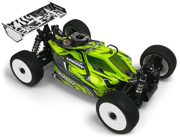 Bittydesign Vision clear 1/8 buggy body Xray XB8 2020 Pre-cut Nitro BDVIS-XRYXB820