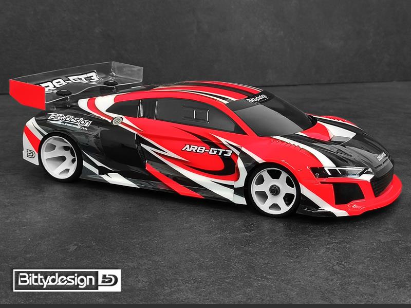 Bittydesign GT12 body AR8-GT3 for 1/12 Supastox class BDGT12-R8