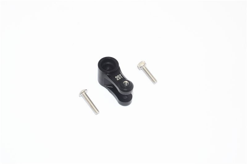 GPM Alu Servohorn 25T schwarz Traxxas MAXX - Abbildung 1