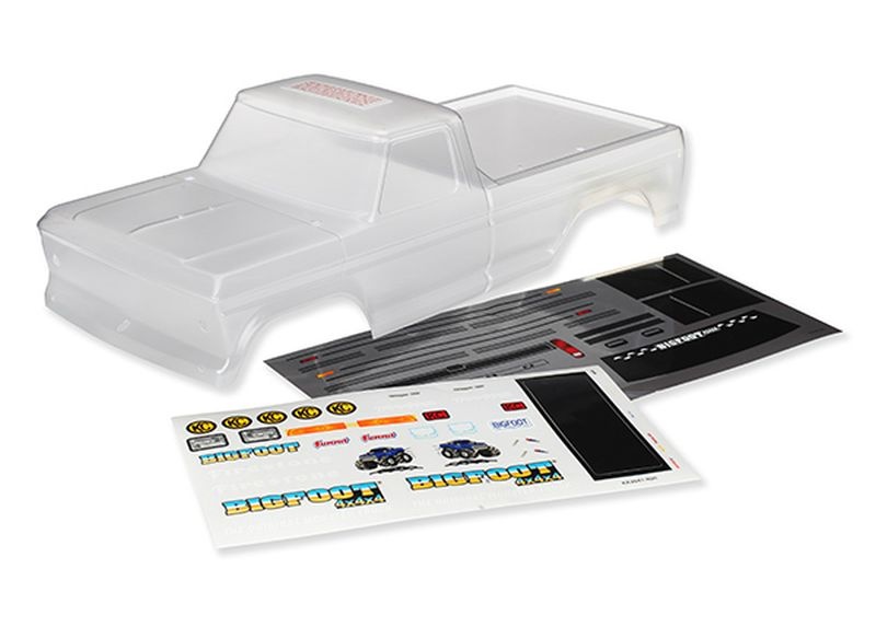Traxxas Body, Bigfoot No. 1, Officially Licensed replica (clear, req 3660 - Abbildung 1