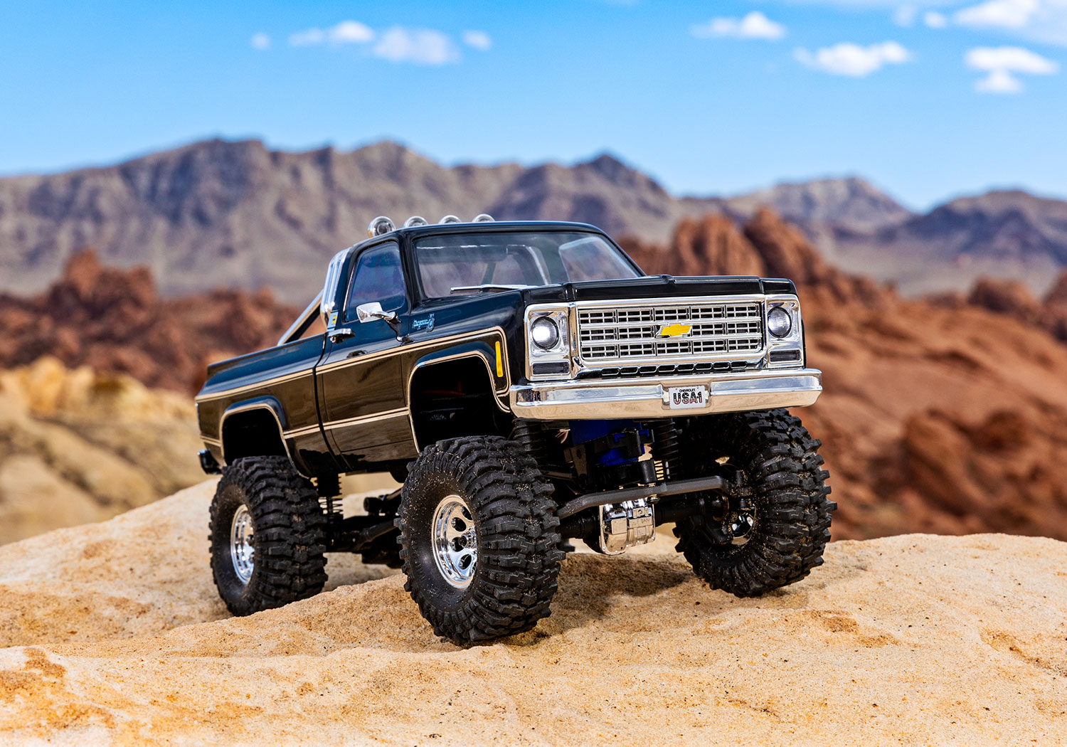 TRAXXAS TRX-4M Chevy K10 4x4 High Trail schwarz 1/18 Crawler RTR 97064-1 - Abbildung 10