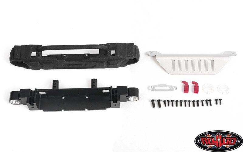 RC4WD OEM Narrow Front Winch Bumper w/ Steering Guard VVV-C1104