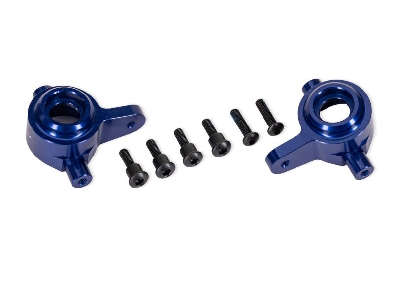 Traxxas Alu blau Lenkhebel l/r für 4x4 Modelle mit Extreme HD (TRX9080) 9064-BLUE