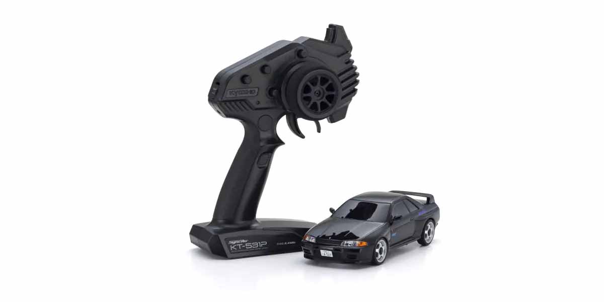 Kyosho Mini-Z AWD Nissan Skyline R32 Initial-D Black (MA020/KT531P) 32652ID - Abbildung 3