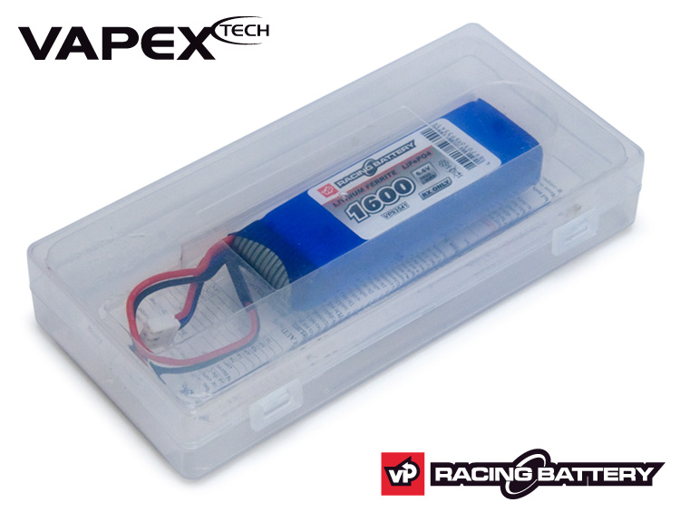 Vapex Empfänger Akku LiFe 6,6V 1600mAh Flat LF93541