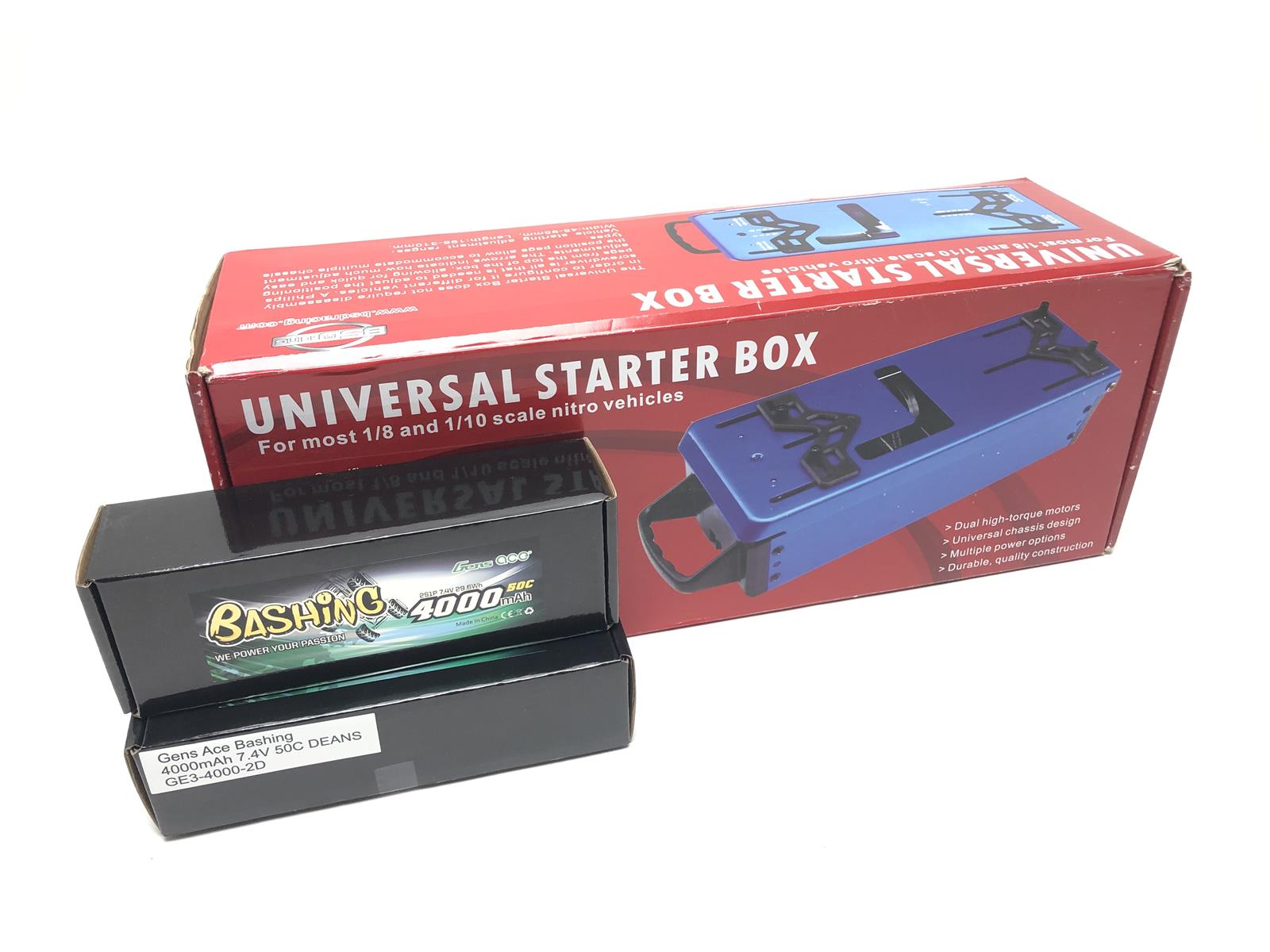 Kyosho COMBO B7016 Starter Box + 2x GE3-4000-2D B7016-LIPO