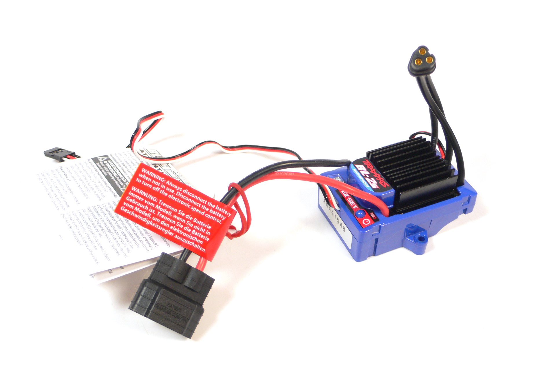Traxxas 3383 BL-2S Brushless ESC Fahrtenregler RC-Car Regler 2S Lipo - Abbildung 2