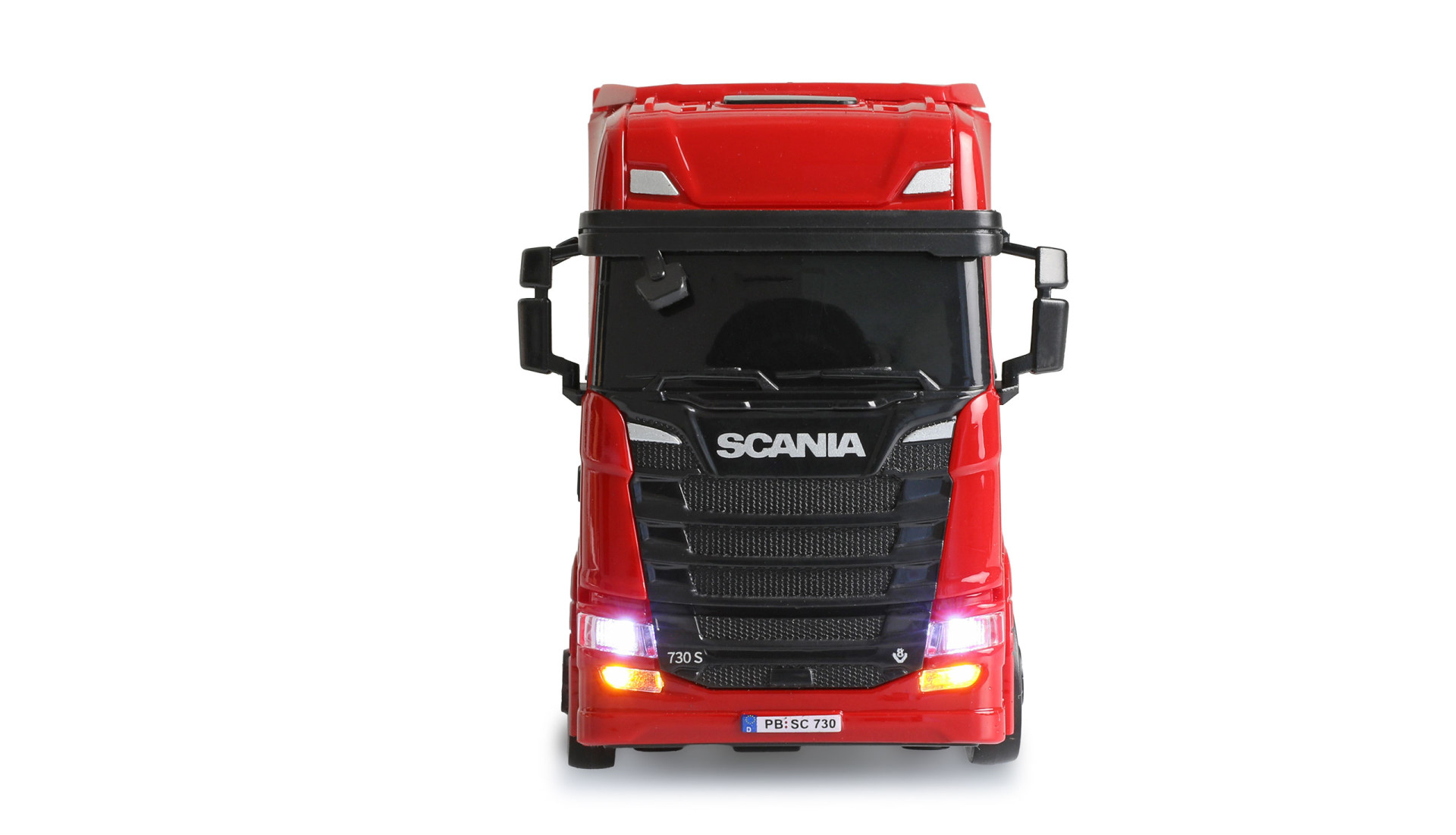 Amewi Scania 730 S Mini LKW mit Kofferauflieger proportional 4WD 1:64 RTR rot - Abbildung 5