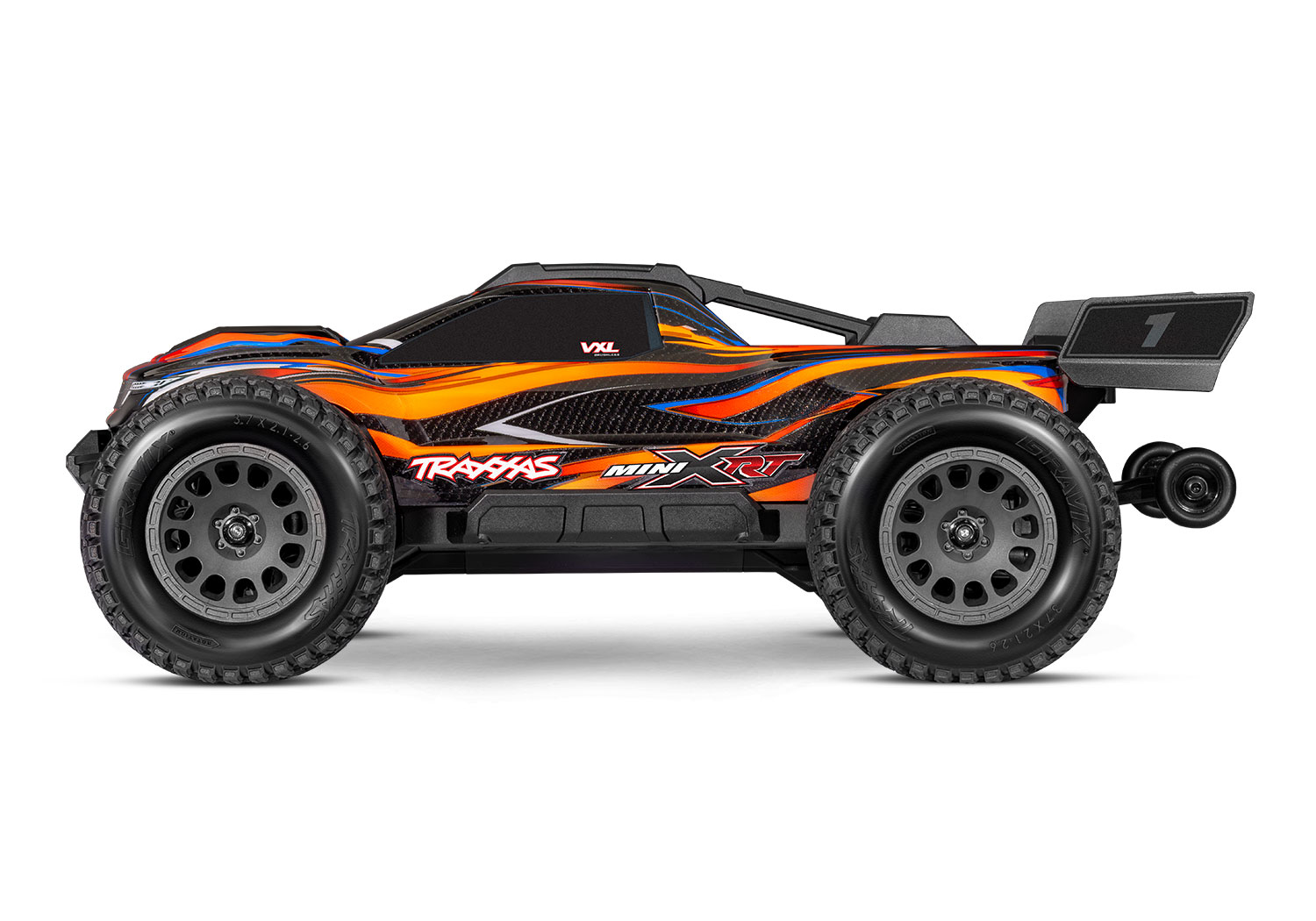 Traxxas MINI-XRT VXL-3S 4x4 1/16 Race Truck Orange mit 2S Akku/Lader 108076-1 - Abbildung 3