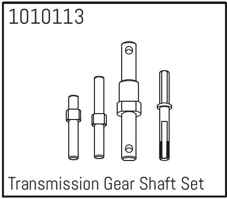 Hobby Plus Transmission Gear Shaft Set - PRO Crawler 1:18 240212