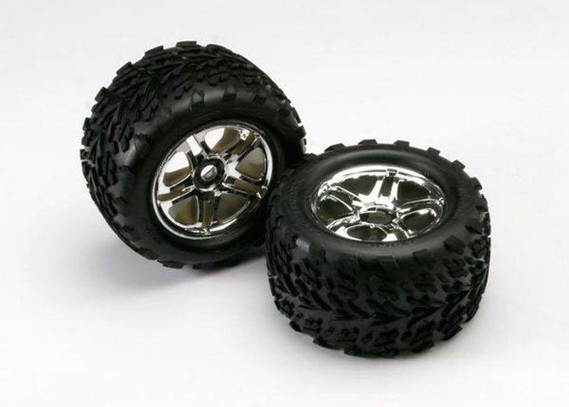 Traxxas Reifen+Felgen verklebt 5174R