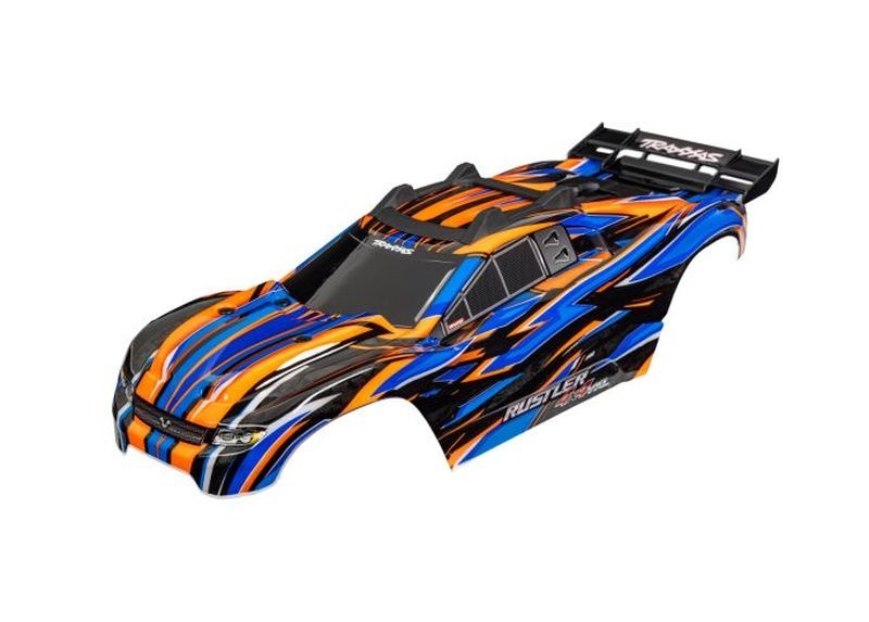 Traxxas Karo Rustler 4x4 VXL orange  6785-ORNG