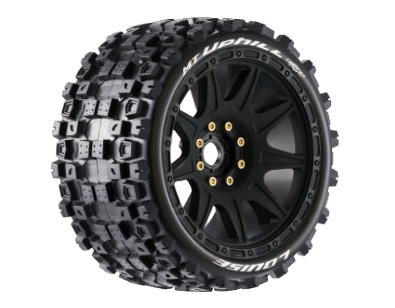 Louise MT-Uphill MFT soft auf Felge schwarz 17mm (0&1/2 Offset) (2) L-T3354SB