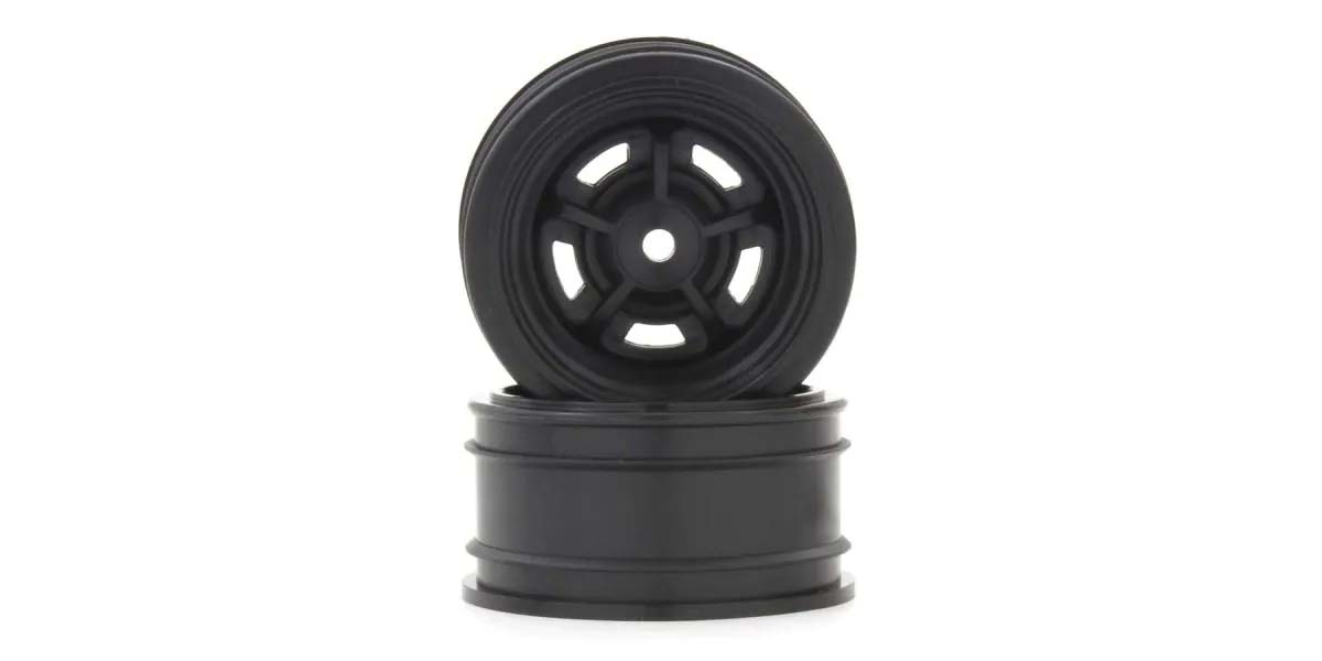 Kyosho Felgen 1:10 Rostyle Black (2) FAH703BK