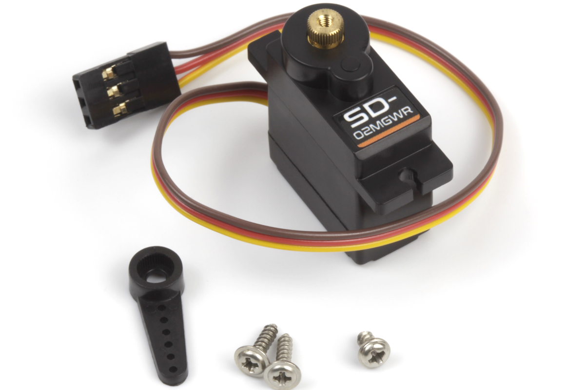 HPI HPI SD-02MGWR Micro Servo(6.0V/1.5kg/Metall Getriebe) 160860