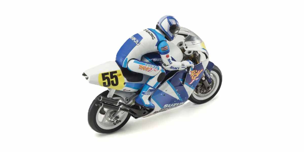 Kyosho Motorrad Hanging On Racer S.R.T. Suzuki RGV 1992 1:8 Kit 34935T1B - Abbildung 2