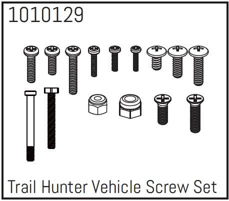 Hobby Plus T-Hunter Screw Set - PRO Crawler 1:18 240284