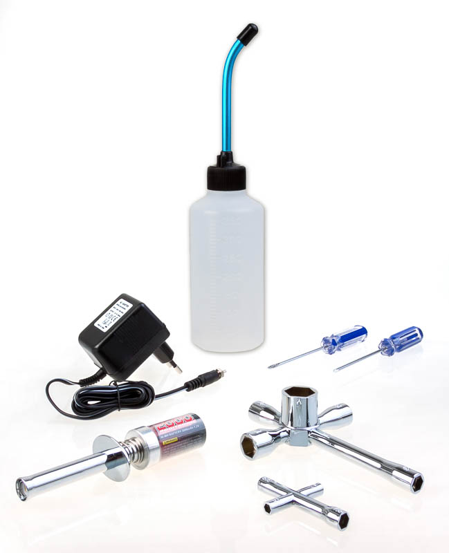 Robitronic Nitro Starter Kit mit Glühkerzenstarter 2000mAh - Abbildung 1