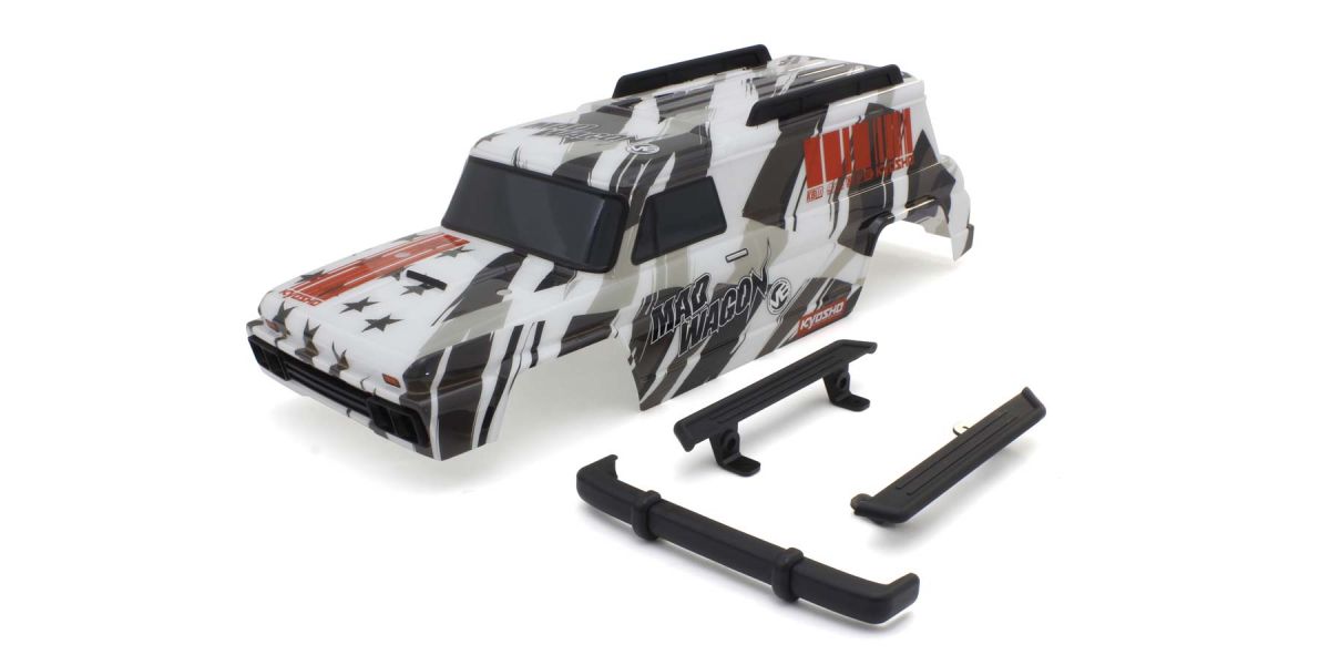 Kyosho Karosserie Mad Wagon VE- Type2 Grau-Weiss) KBB001WH