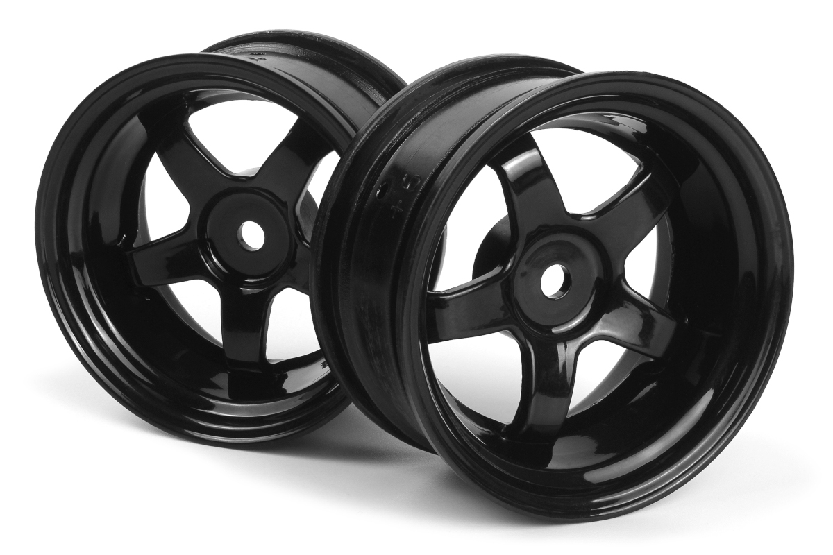 HPI Work Meister S1 Felge Schwarz 26mm (6mm OS/2St) HP160525