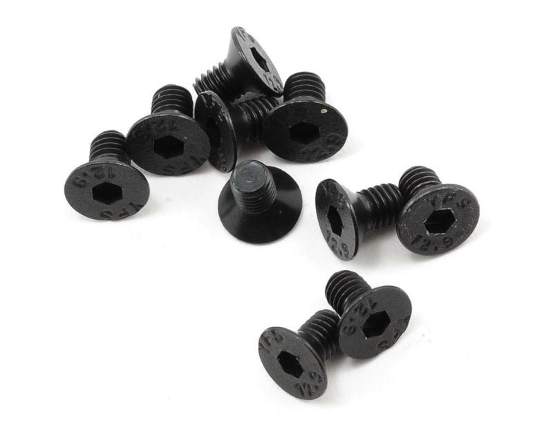 ProTek RC 3x5mm High Strength Flachkopfschrauben (10)  PTK-H-2200